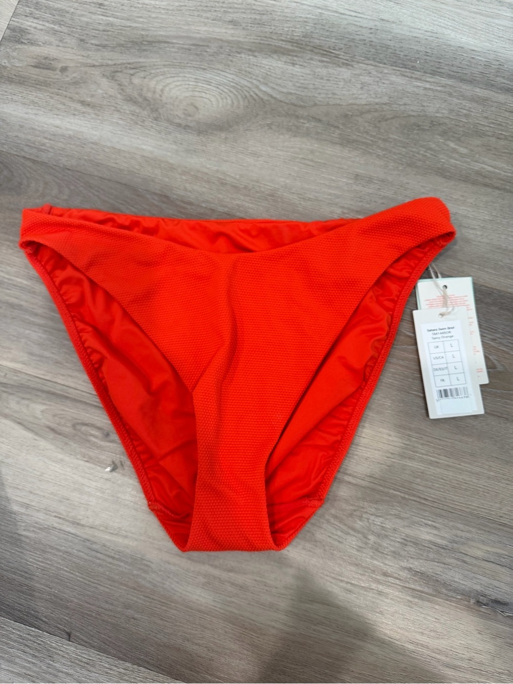 NWT Bravissimo Sahara Swim Brief L